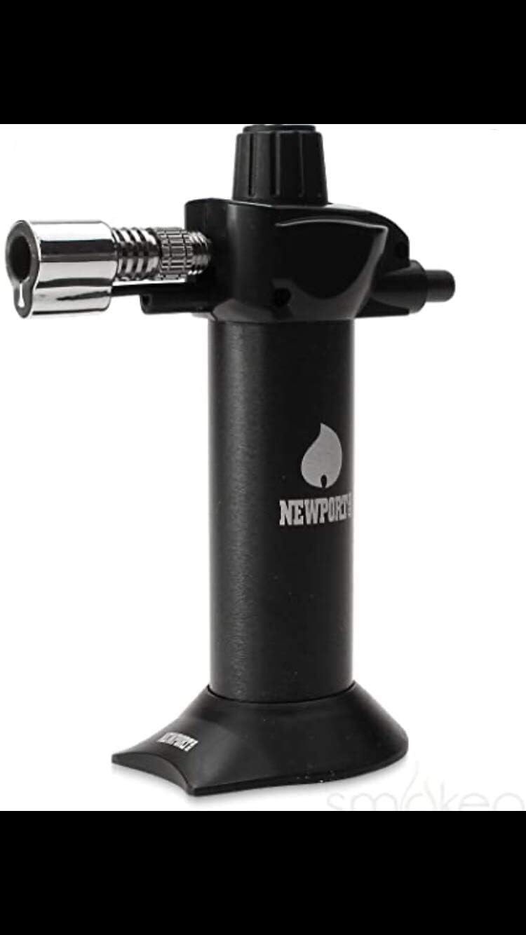 Newport - Zero 5.5" Mini Butane Refillable Torch (Black)