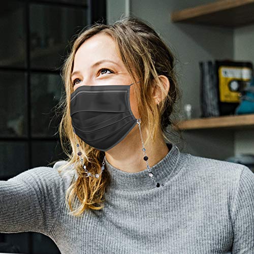 Crimmy Glasses Eyeglass Chain Strap Holders Around Neck For Women, Stylish Eye Glasses Sunglasses Mask Necklace Lanyard #TOP1