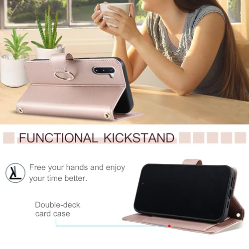 Étui de protection Samsung Note 10 portefeuille cuir rabat Note10 5G - 6