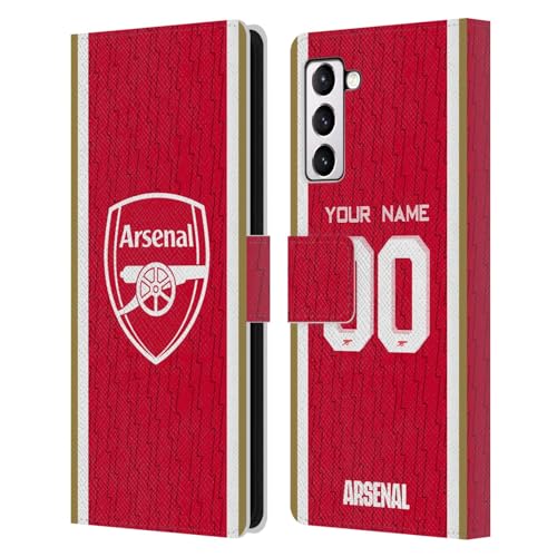 Coque Arsenal FC Samsung S21+ étui cuir personnalisé cadeau idéal fan