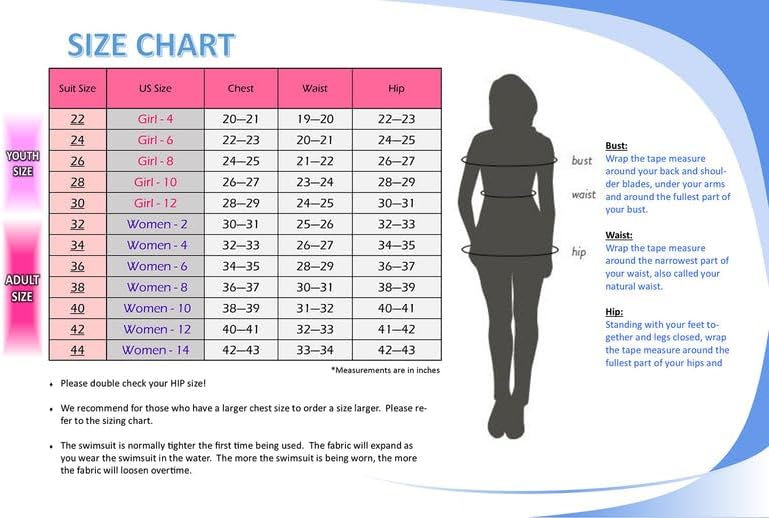 Adoretex Girl's/Women's Pro One Piece Thin Strap Athletic Swimsuit - Image 3