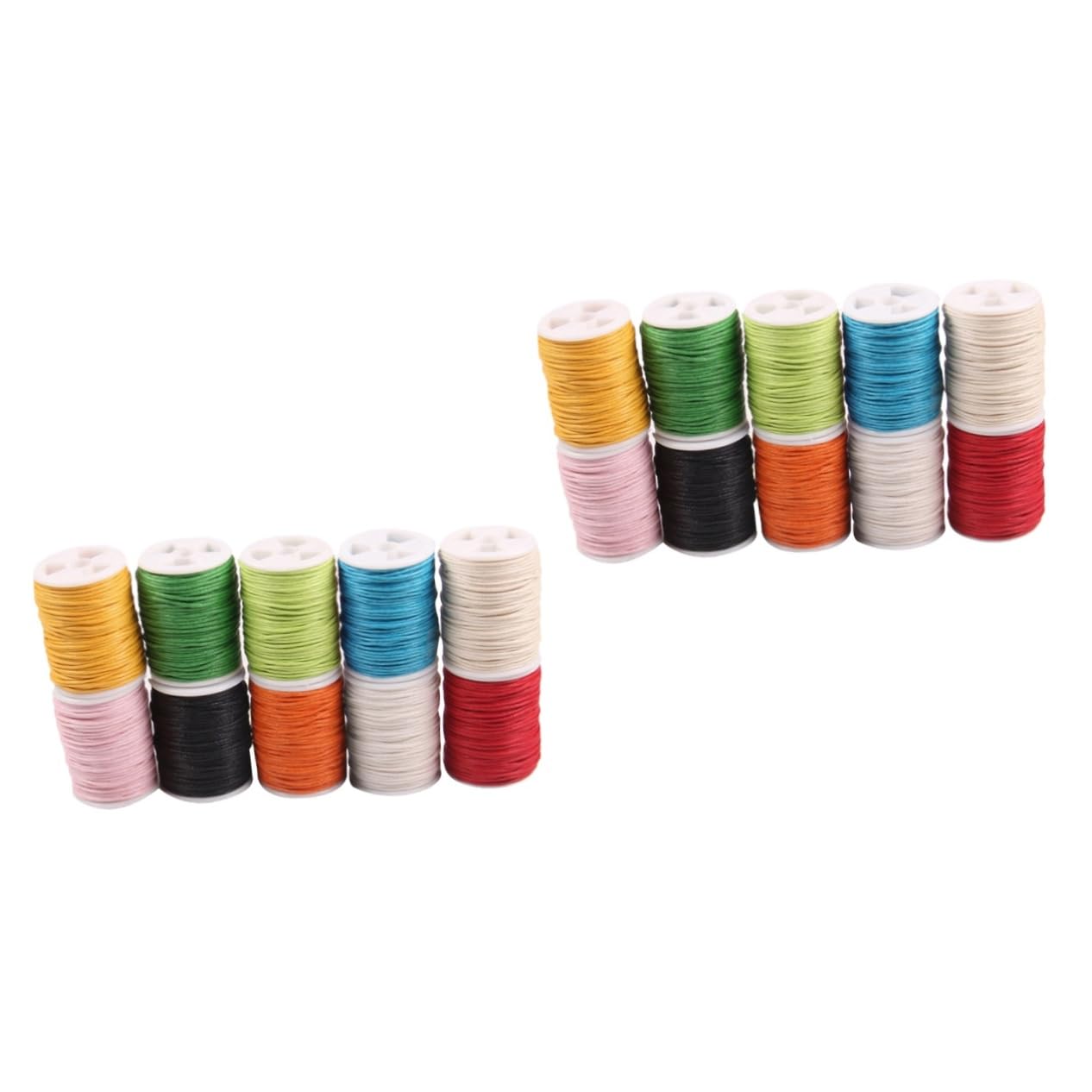 Cordon coton ciré 1mm tressé Lurrose pour vos créations de bijoux DIY