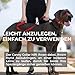 Canny Collar Hundehalfter – Anti-Zug Kopfgeschirr für Hunde | Stoppt Ziehen an der Leine sanft & effektiv | Trainingshilfe für entspannte Spaziergänge – Größe 4, Schwarz