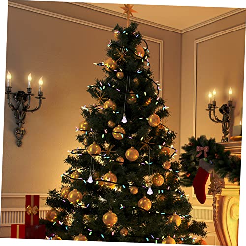 Image of Yardwe Decorative Crystal Hanging Pendant Gemstone Shaped Prism Lamp Ornament for Indoor and Outdoor Use Quality Crystal Hook for Easy Hanging and