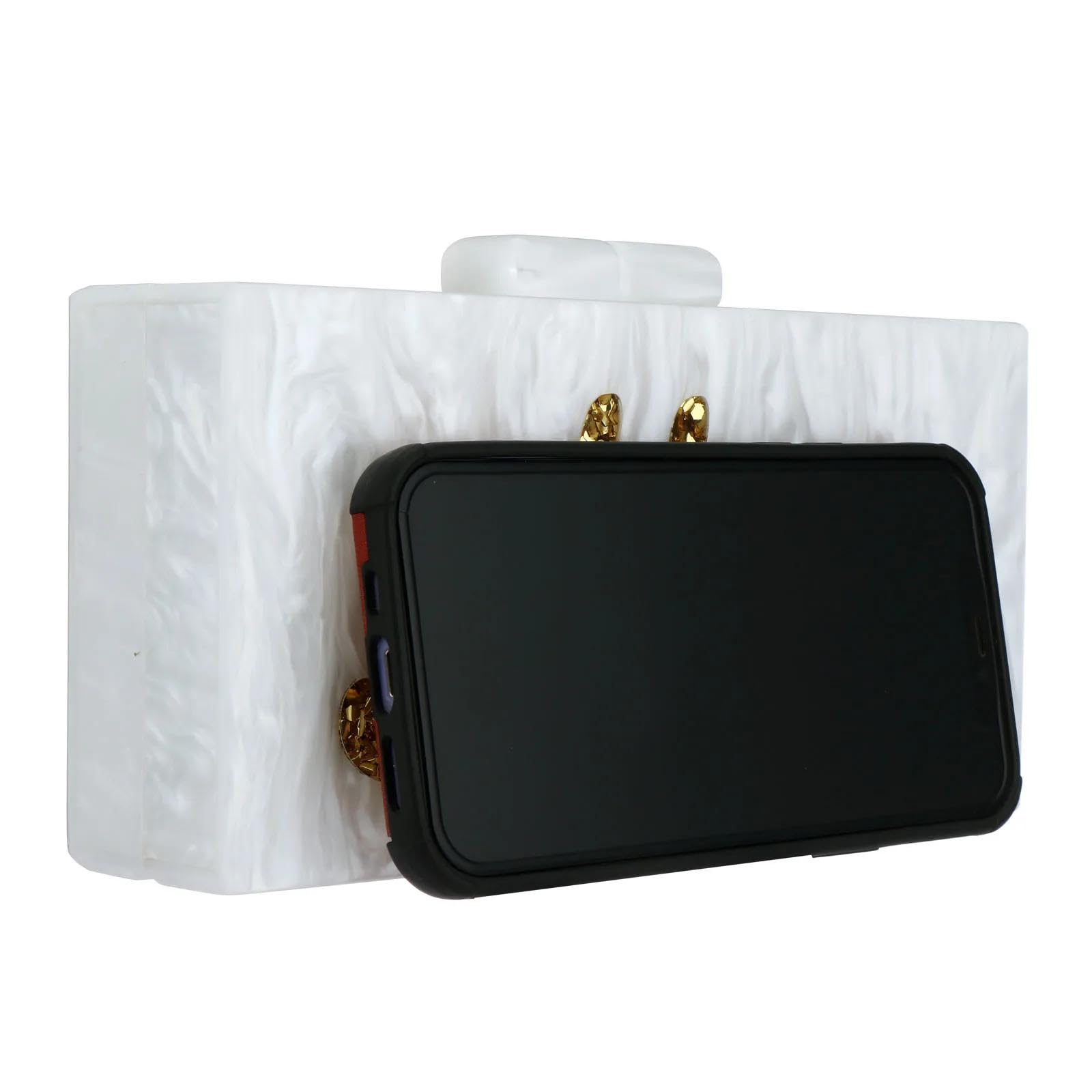 Abendtasche Damen Clutch Clutch-Geldbörsen Damen Box Abend Tasche Umhängetaschen Elegante Acryl-Handtaschen Für Hochzeits Feier Abschluss Ball Bankett-Kupplungen