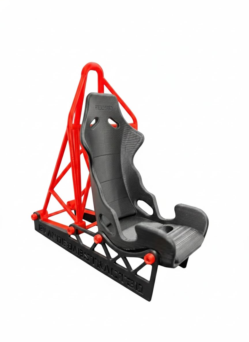Racing Seat Phone Holder, Recaro Style Mobile Stand, Adjustable Angle Smartphone Holder, Desk Gaming Stand for Car Lovers and Racing Fans|Charging Slot|Compatible with iPhone & Android Phones-image-32