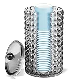 Samhe Bathroom Cup Dispenser Disposable Mouthwash Cup Holder for 3oz-4oz Paper Cups Acrylic Small Cu