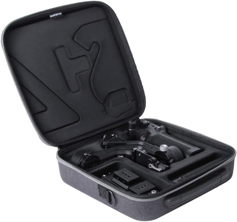 Anbee Portable Storage Case Travel Handbag Hard Shell Storage Box Shoulder Bag for DJI RSC2 / Ronin SC 2 Handheld 3 Axis Gimbal Stabilizer, Black