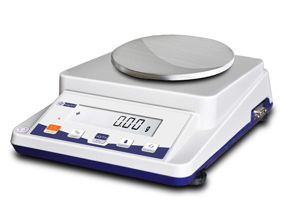 CGOLDENWALL Bilancia analitica Bilancia di Bilancia di precisione Lab Analitico Digitale Elettronico Misuratore di Peso Industria Portatile Conteggio Bilancia Gioielli (510g, 0,01g)
