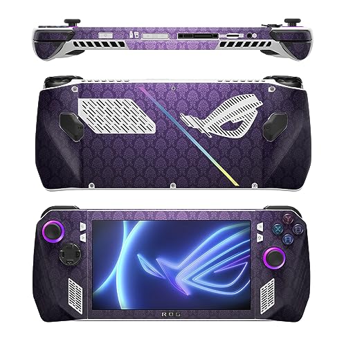 Image of MightySkins Skin Compatible with Asus ROG Ally - Antique Purple | Protective, Durable, and Unique Vinyl Decal wrap Cover | Easy to Apply, Remove, and Change Styles