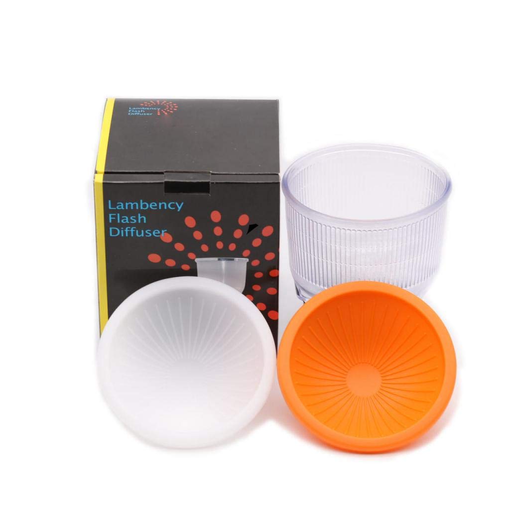 Cloud Lambency - Diffusore flash universale per Speedlite, con 2 coperture per fotocamera (C (Cloud))