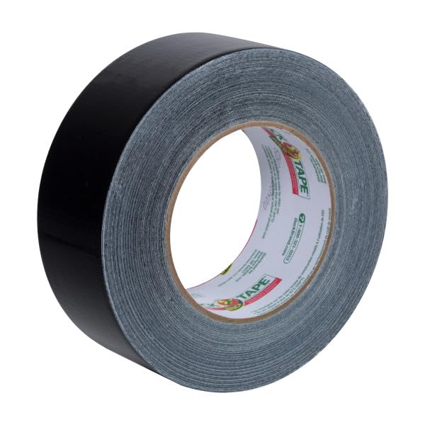 Image of Duck Brand Max Strength Duct Tape, Black, 1.88 Inch x 35 Yards, 240867 (Pack of 6)