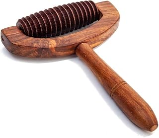 HealthAndYoga™ NatureSooth Handcrafted Wooden Limb Massager - Relieves Tired Leg and Arm Muscles