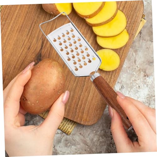 Set de 2 ralladores de queso de acero inoxidable con manivela miniatura 6