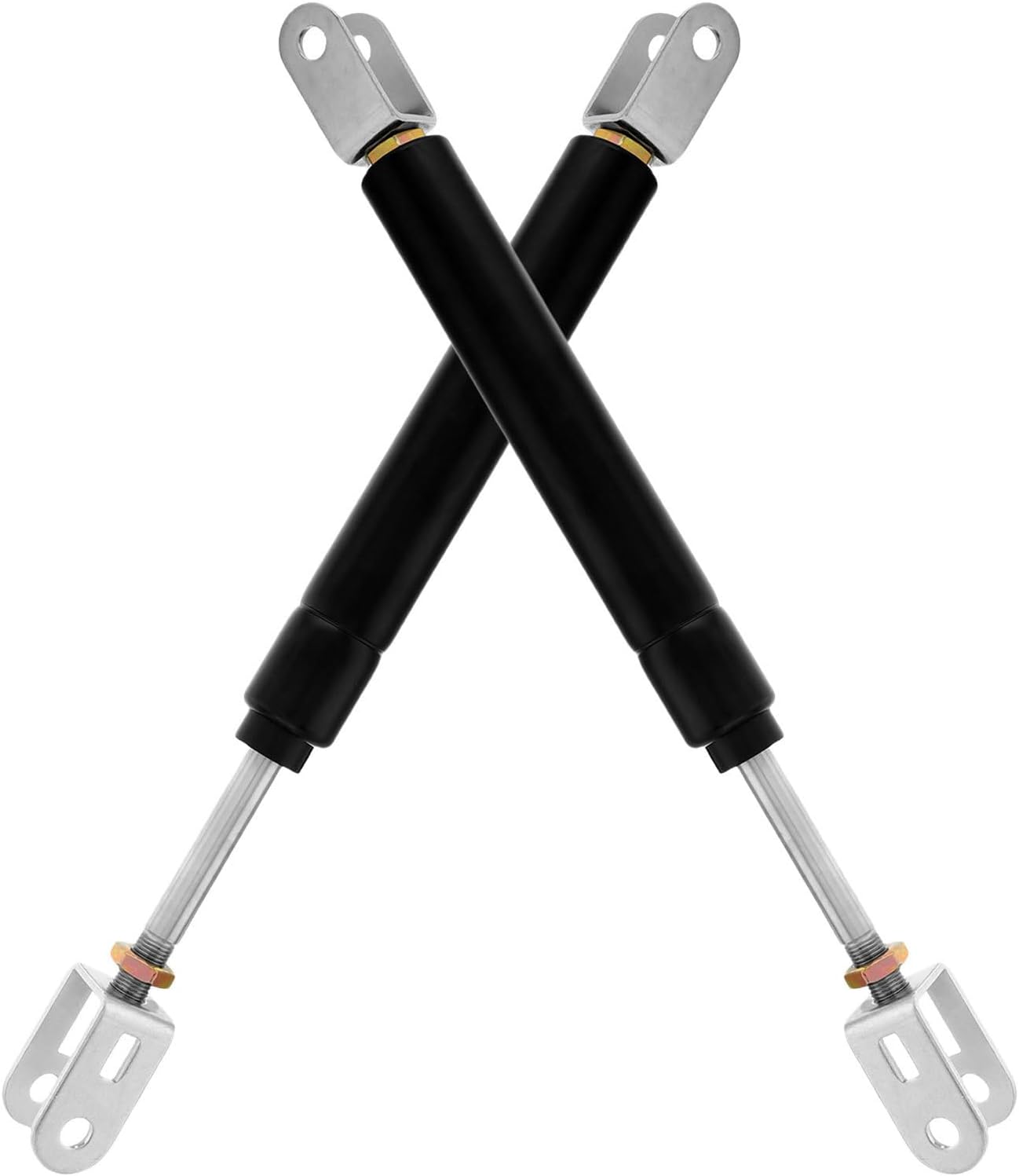 Hydraulic Pump Rod and Versatile Compatibility 2pcs for Salon Chair Spring Steel Construction with Precise Angle Adjustment and Barber Styling Seat for Barbershop and Salon Chair