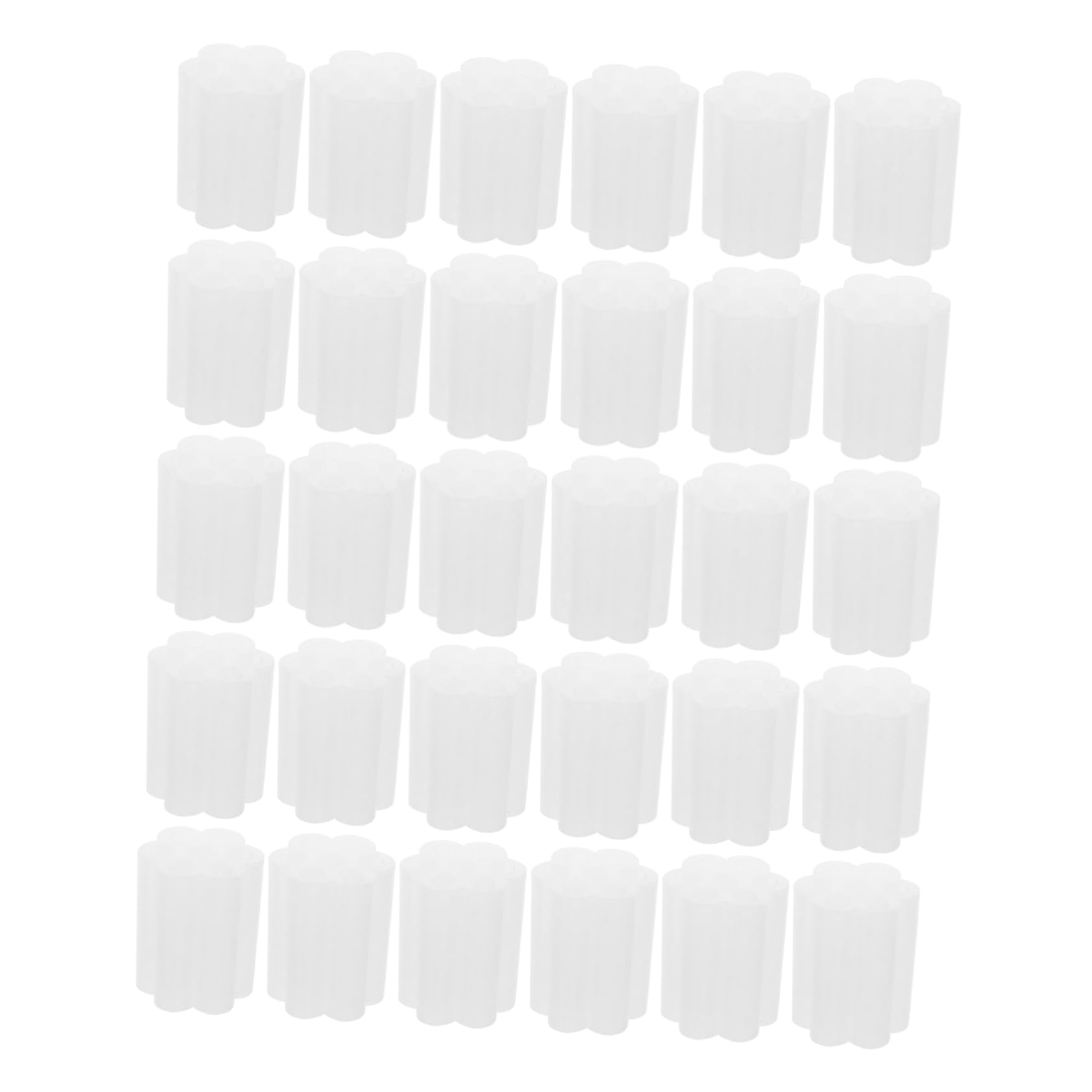 Lurrose 5 Ensembles Porte-Fleurs en Sucette Présentoir À Ventouse Porte-Sucette De Bureau Support Bonbon Porte-sucettes Porte-Sucette Pratique Porte-gâteau Plastique Blanche 30 Pièces X 5
