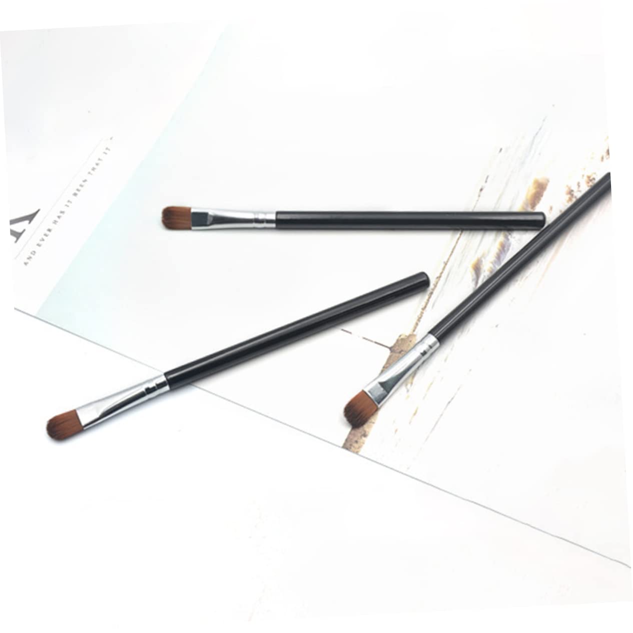 100pezzi Spazzole Per Trucco Occhi Pennelli Versatili Per Ombretto e Contouring Per Casa e Salone Professionale