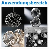 QANCEN 12 Stück Edelstahlstäbe Rundstäbe Edelstahl 2mm x 200mm, Metallrundstäbe zum Basteln, 304 Edelstahl Vollrundstab Metallstange Stabstahl, Rundstahl für DIY Handwerk Modellauto Flugzeug – Ansicht 5