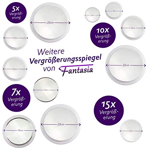 Compact Mirror Brand Fantasy Model Spiegel met zuignappen - Plastic, vergrotingstijden, - Image 6