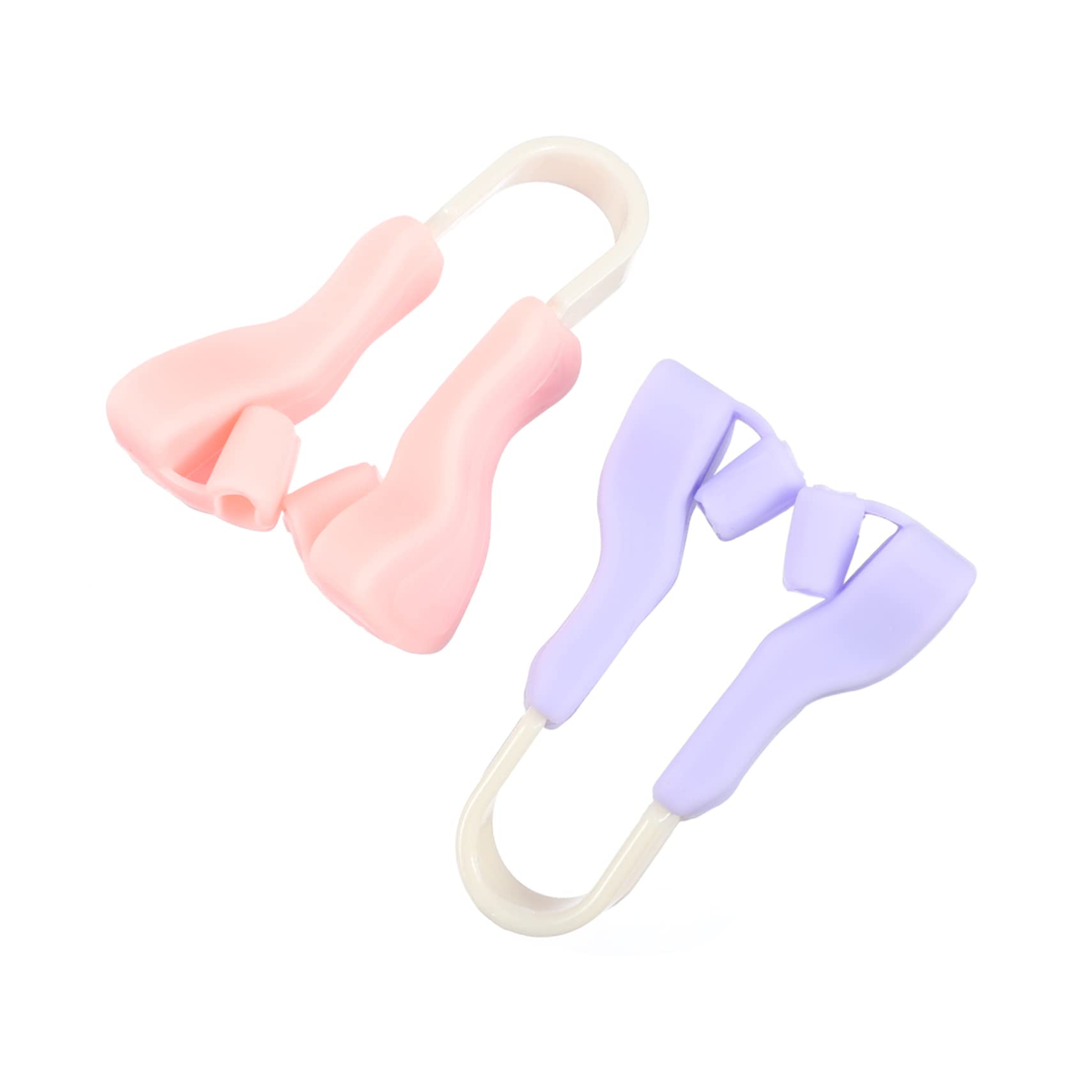Mikinona Ergonomic Nose Clip Shaper for Women Pain Beauty Lifting Tool 2 Pcs Nose Bridge Shaper Lifting