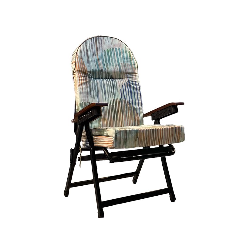 TECNOCUCI Materassino per Sdraio Ripiegabile Modello Tahiti - Ideale per Gli Esterni - Adatto agli sdrai Estraibili - 100% Realizzato in Italia