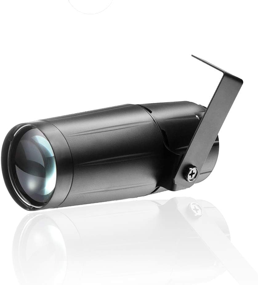 U`King Disco Ball Pin Spot Light with White LED Stage