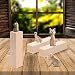 Belle Vous Tacos Madera para Tallar (Pack de 10) Bloques Madera Pequeños...