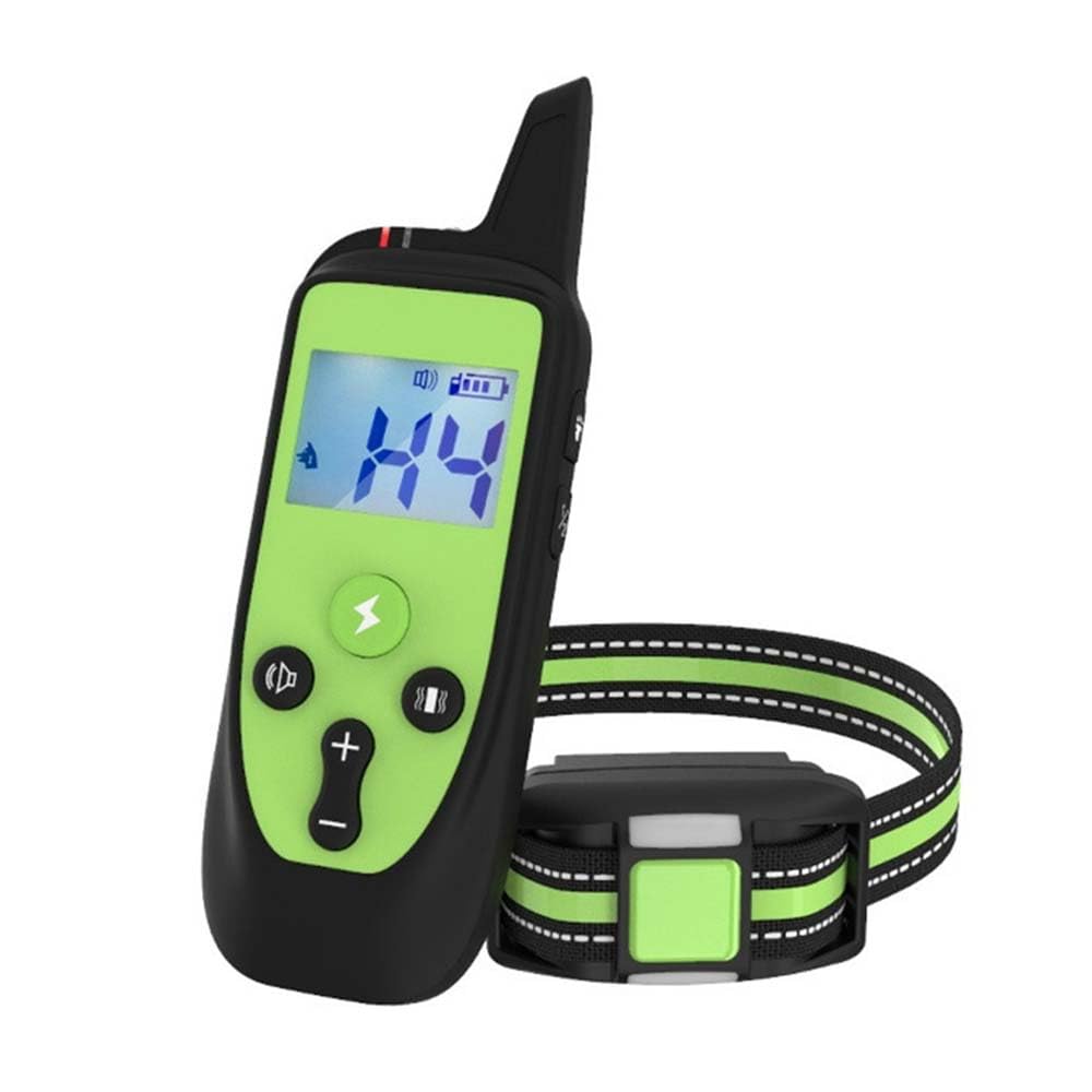 <think>
Okay, the user wants me to modify a product title for a dog training collar. The original title is in French, an