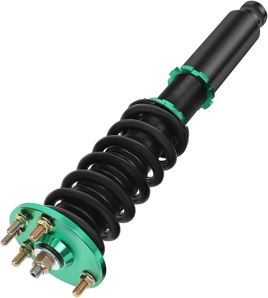 Coilovers Suspension Kit Fit for Honda for Accord 2003-2007, for Acura for TSX 2004-2008 Coilovers Struts, Height Adjustable Lowering Kit, Green