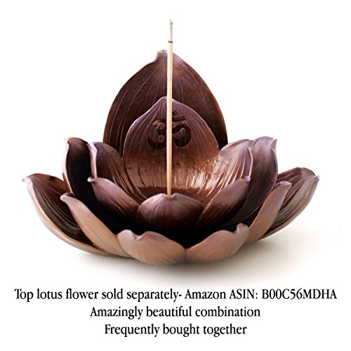 Lotus Candle Holder Flower Bottom Pedestal Incense Burner And Votive T-Light Candle Holder #TOP4