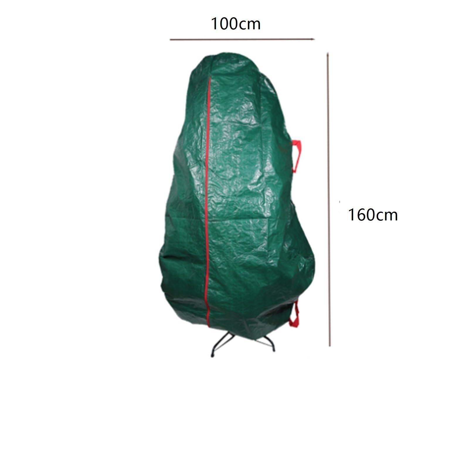 Árbol De Navidad Artificial, Bolso Tejido Vertical PE del Almacenamiento Árbol De Navidad con La Cremallera Y Manija para Mudanzas Embalaje