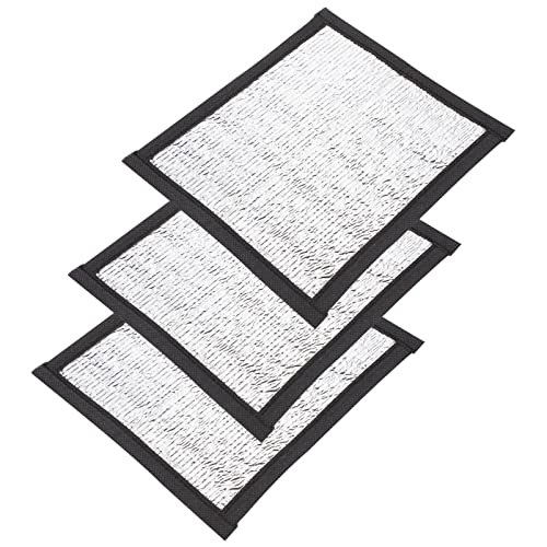 Alfombrilla térmica reflectora para reptiles POPETPOP 3 piezas