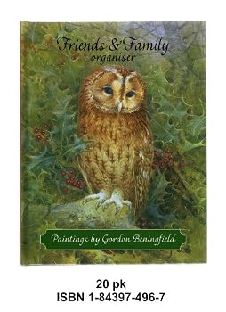 Hardcover Friends & Family Organiser Book