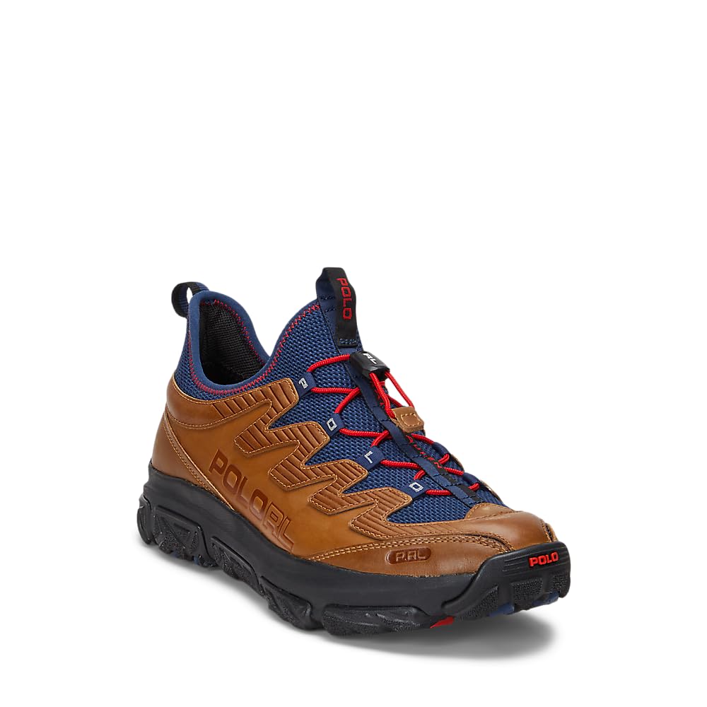 Polo Ralph Lauren Men's Adventure 300lt Leather-mesh Sneaker