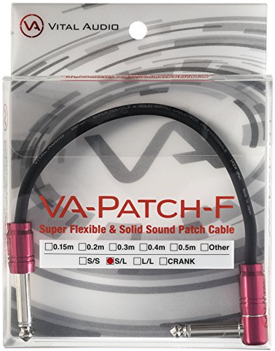 Vital Audio VA-Patch-F-0.15m S/L 高品位新素材パッチケーブル