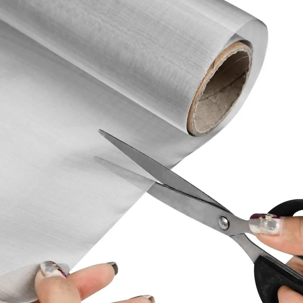 Lebensmittelsiebplatte Aus 304 Edelstahlgewebe | Silber, mehrere Größen: Küchensieb, Heimwerkerhandwerk, Heimdekoration(30MESH 50X100CM)