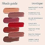TRE'STIQUE Matte Lip Crayon, Matte Lipstick With Built-in Lip Gloss Balm, 2-in-1 Lip Liner Set With Lip Crayon and Lip Balm, Lipstick and Lip Gloss Kit (Tuscan Wine Refillable) - Image 4
