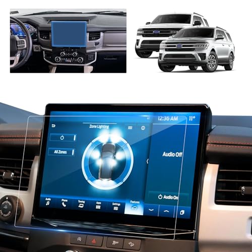 BSTW 2024 F150 Screen Protector for 2021-2026 Ford F-150 Lightning/F150 Tremor SYNC 4 12-Inch F-150 Pickup Truck Accessories 9H Anti-Scratch Tempered Glass Protective Film
