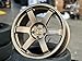 New 18x8.5J NK TE37 Flow Formed Wheel 5x112, Matte Bronze (set of 4 wheels)