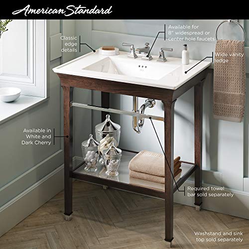 American Standard 9056030.476 Town Square S Washstand, Universal, Dark Cherry #TOP1