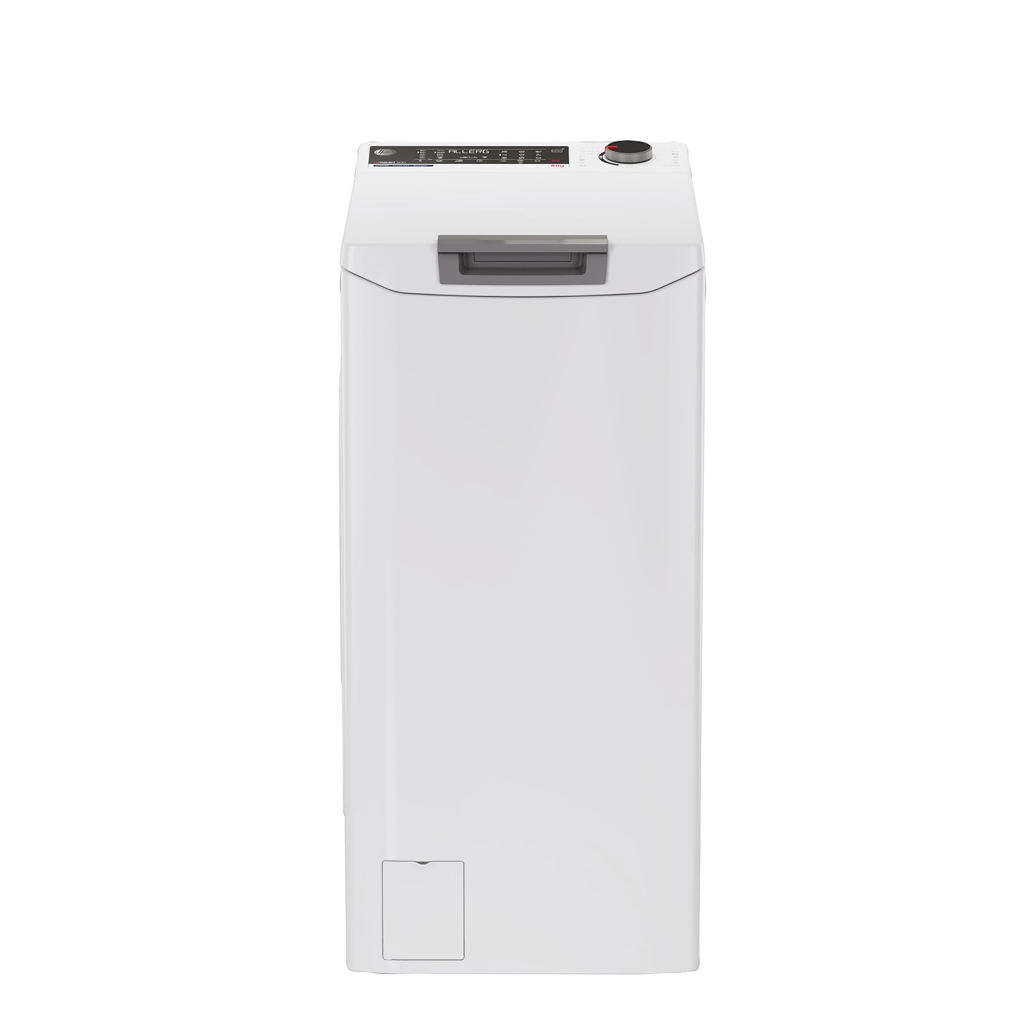 Hoover Toplader Waschmaschine THOS486TM4-S 8 kg I Gentle Touch I Smarte Bedienung mit Wi-Fi und Bluetooth I All in One Programme I Weiß