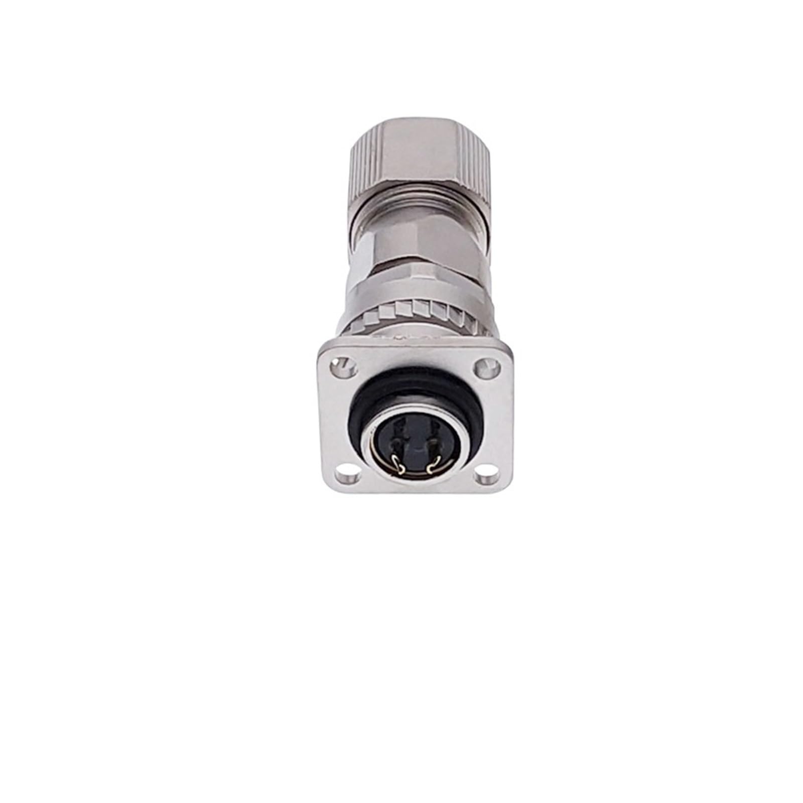 1Pcs Servo electronic starter Connector CM10 10pin Angle Straight 2 Core Servo Encoder Socket DDK Metal Connectors PIUHRKLEVD(Straight 2Pin)