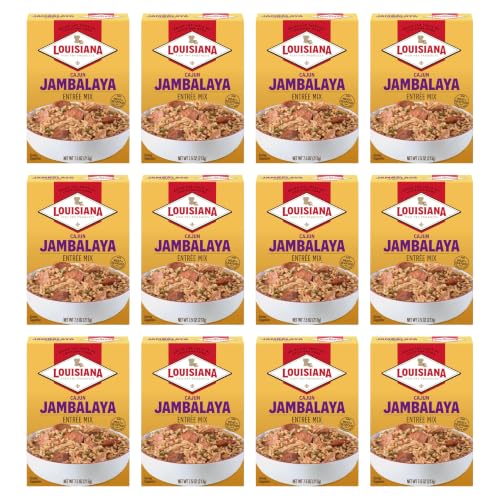 Louisiana Brand Jambalaya Mix, Mild, 8 oz (Pack of 6)