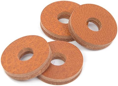 Tackle Leather Cymbal Washers - 4 pack
