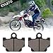 Cyleto Pastillas de freno delanteras para Yamaha SR250 SR 250 Classic 1996-2000...