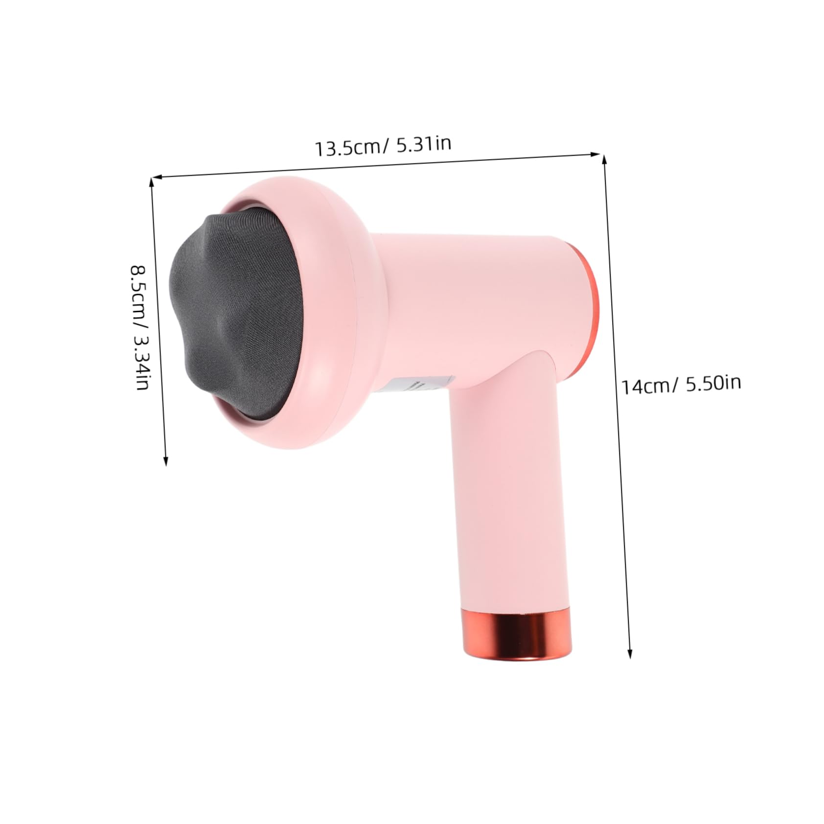Healeved Massaggiatore Muscolare Portatile Manuale Per Schiena e Per Massaggio Anticellulite Viaggio Per Rilassamento Muscolare