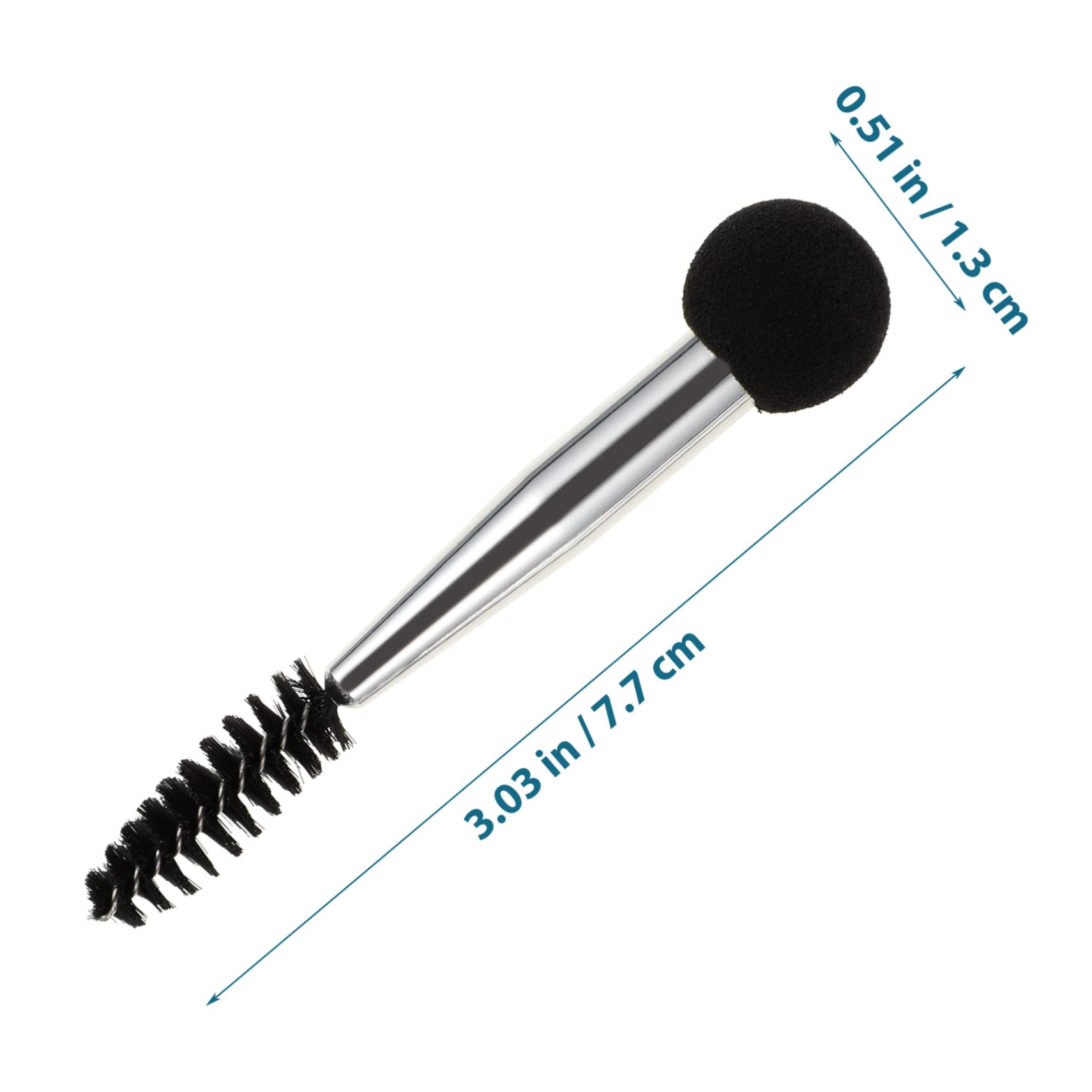 minkissy 5 Set Di Strumenti Per Il Trucco Spugne Per Il Trucco E Pennello Per Timbro A Doppia Faccia Per Fondotinta Sopracciglia Ciglia Set Da 6 Pezzi*5