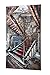 Produktbild GILDE Wandbild Treppe Gallery - Handarbeit Kunstobjekt aus Metall - Farbe: mehrfarbig - Höhe 120 cm breite 70 cm