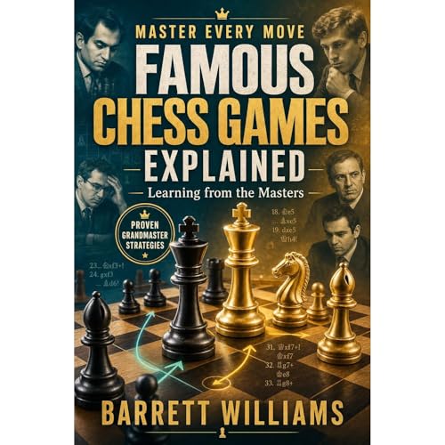 Famous Chess Games Explained Audiobook By Barrett Williams, ChatGPT ChatGPT cover art