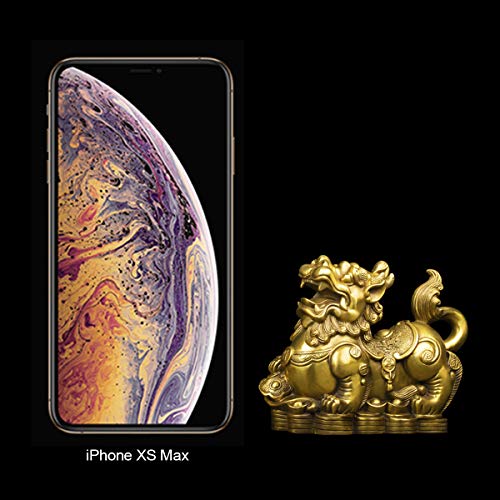 BRABUD Figura Decorativa Feng Shui Pi Xiu de Latón Hecha a Mano Set 2 miniatura 3